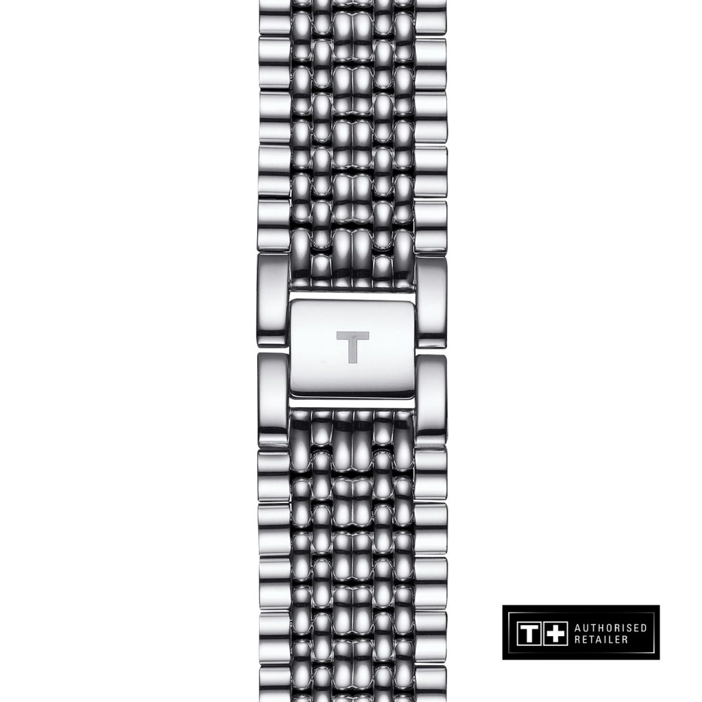 Tissot T Classic Everytime White Dial Brown Leather Strap Watch For Men - T109.410.36.031.00